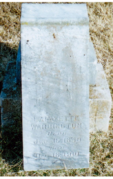 Dilmus S (Lafayette) Warrington (Warbington)
