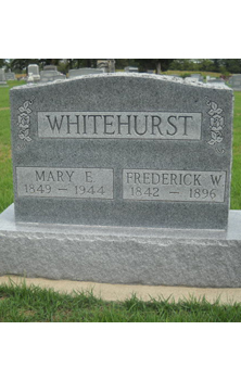 Frederick W Whitehurst