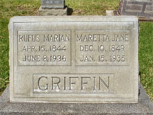 Rufus M Griffin